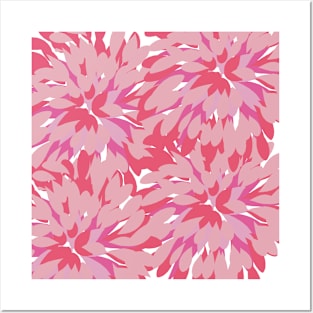 Pink peonies Posters and Art